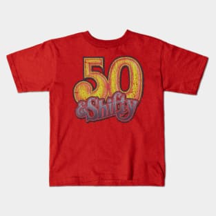 50 & Shifty 1976 Kids T-Shirt